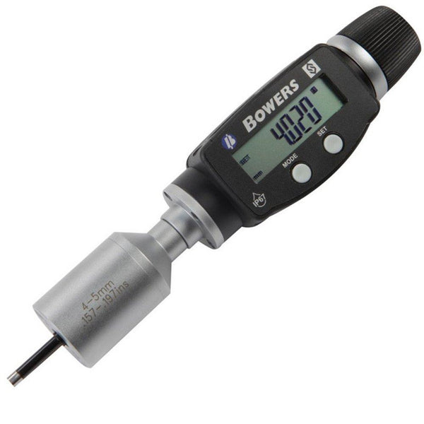 Bowers XT3 Digital 2 Point Bore Gauge 4 -5mm - XTD4M