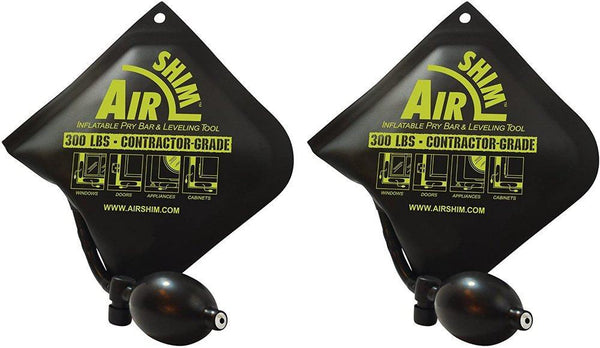 Calculated Industries 1192 Air Shim Inflatable Pry Bar and Leveling Tool; 300 LB Rating; Contractor-Grade Alignment Pump Wedge
