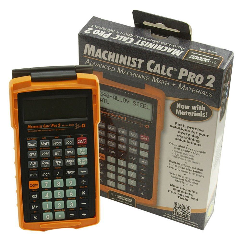 Calculated Industries 4088 Advanced Machining Math Calculator with ...