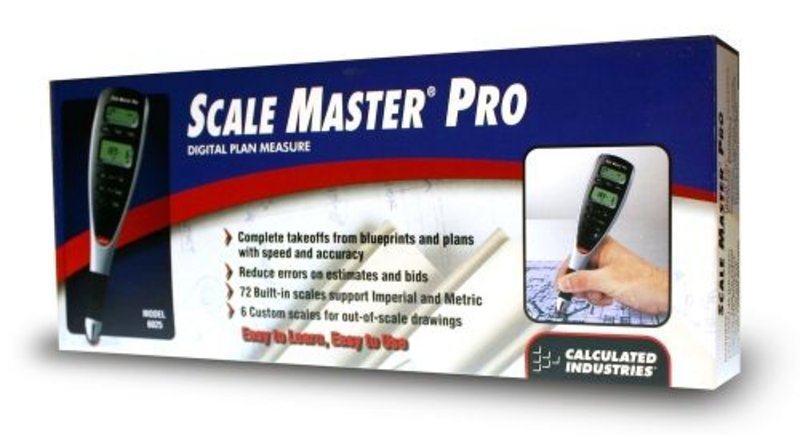 Calculated Industries 6028 Scale Master PRO Advanced Linear Digital ...