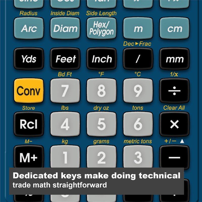 Calculated Industries Tradesman and Conversion Calculator.|allendale ...