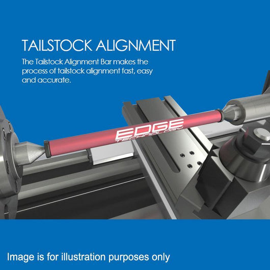 Lathe Tailstock to Headstock Alignment Gauge Bar from Edge Technology ...