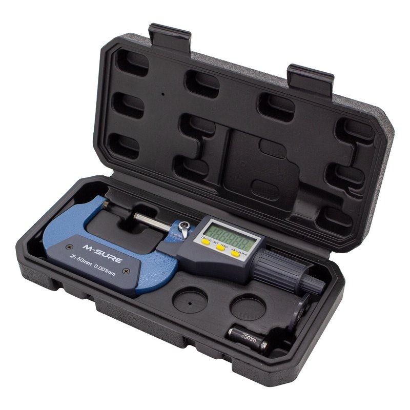 M-SURE MS-110-050 Digital External Micrometer 25-50mm (1-2 ...