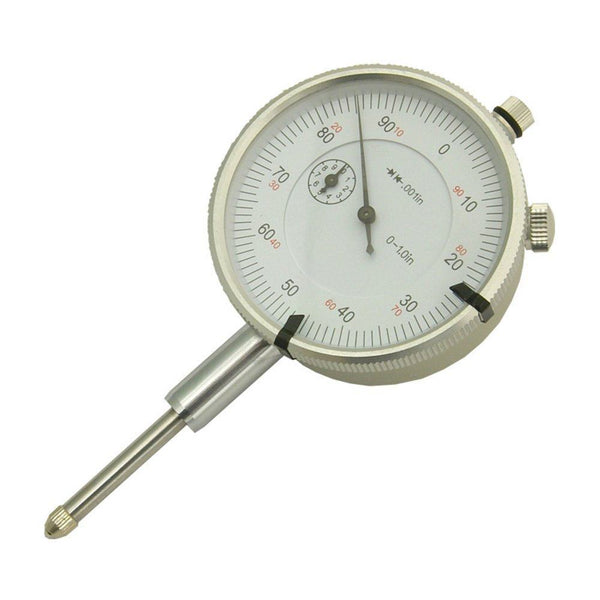 1" Dial Gauge - Plunger Style Indicator with Lug Back