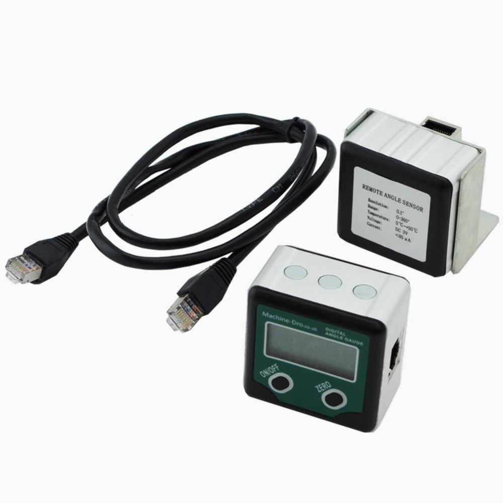 Angle Tilt Sensor/Inclinometer with Remote Display - Pendulum type ...