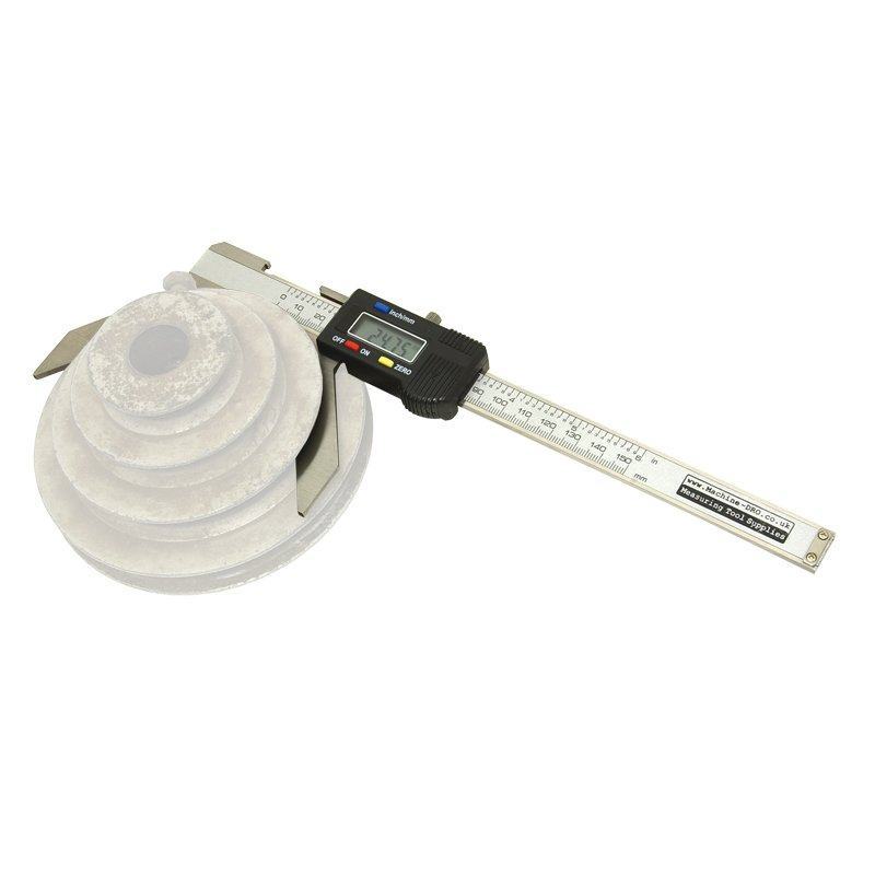 Machine DRO ME-CAL-ARC-150 Digital Caliper Special Jaw 3-150mm (0.12-6 ...