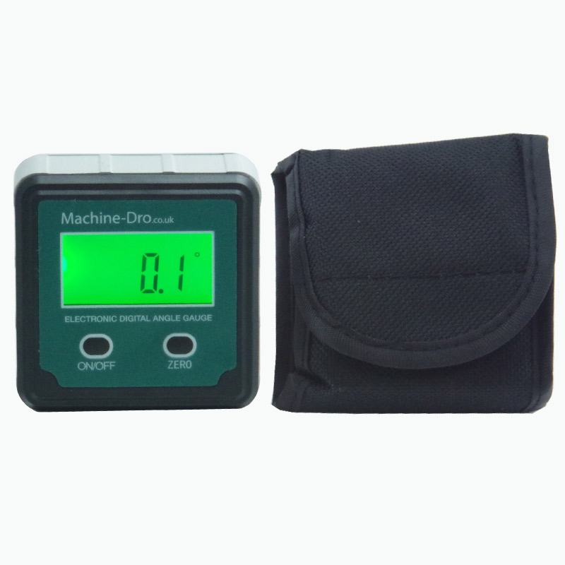 Machine-DRO Digital Angle Gauge with magnetic base and backlight ...