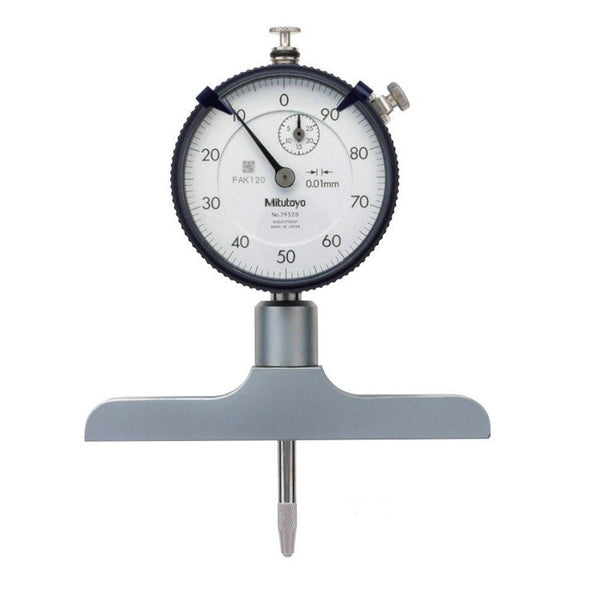 0-210mm Mitutoyo 7213 Dial Depth Gauge Metric