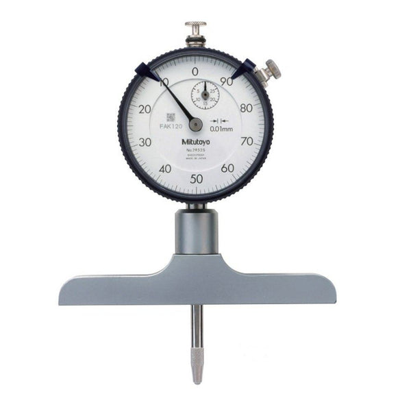 0-210mm Mitutoyo 7214 Dial Depth Gauge Metric