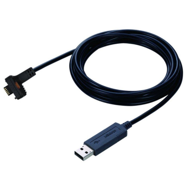 Mitutoyo IP USB Input Tool Direct Cable with Data Pushbutton 2m 06AFM380A