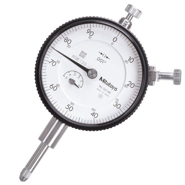 Mitutoyo 0.001" Graduation Dial Indicator 0.5" Range - MIT-2414S