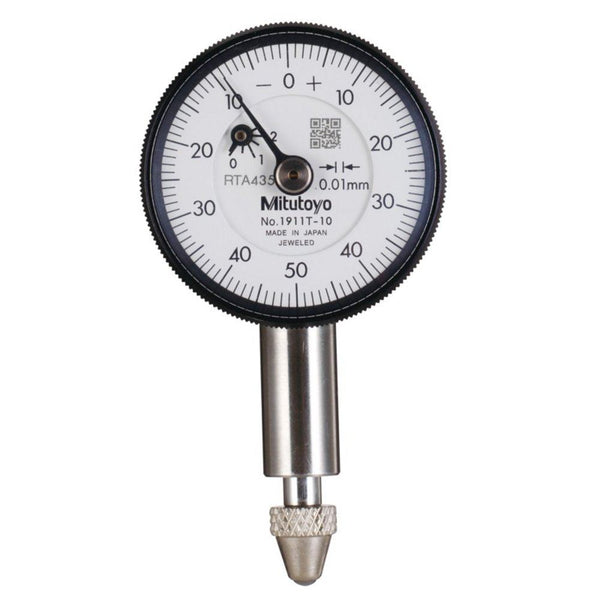 Mitutoyo Compact Dial Indicator 2.5mm (1mm)  Jeweled Bearing 1911TB-10
