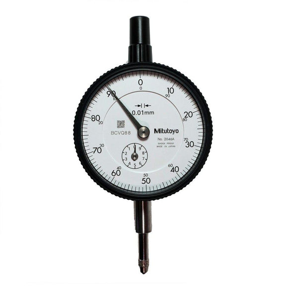 Mitutoyo Dial Gauge Lug Back ISO Type 10mm 0.01mm 2046A