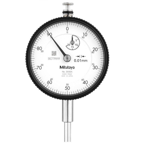 Mitutoyo Dial Gauge Lug Back ISO Type 20mm 0.01mm 2050A