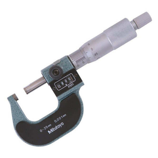 Mitutoyo 0-25mm Mechanical Counter Micrometer - 193-111
