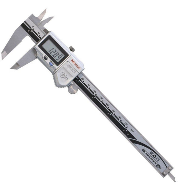 Mitutoyo 500-752-10 ABSOLUTE AOS Standard Digital Caliper Series 500 0-150mm (0-6") Coolant Proof