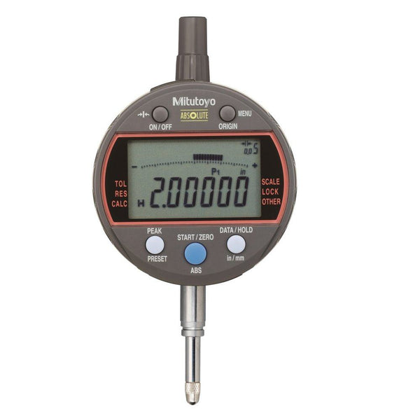 Mitutoyo Digital Indicator Calculation ID-C Inch/Metric 0.5" 0.00005" Flat Back 543-341B