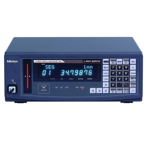 Mitutoyo Laser Scan Micrometer LSM-6200 Laser Display (Metric/Inch) 544-072E