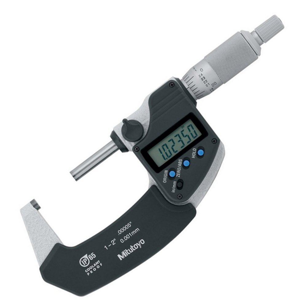 Mitutoyo External Digital Micrometer '+/-0.001mm Accuracy | 25-50mm (1 ...