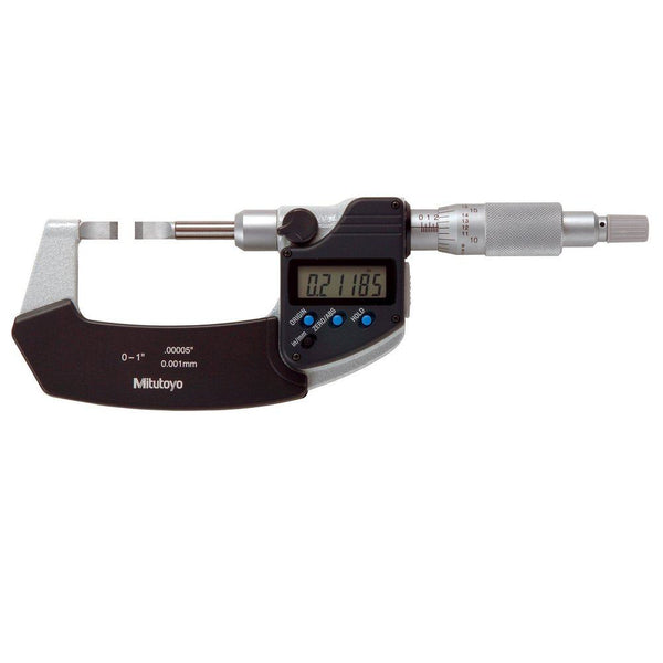 Mitutoyo Digital Blade Micrometer Blade=0.75mm Inch/Metric 0-1" 422-370-30