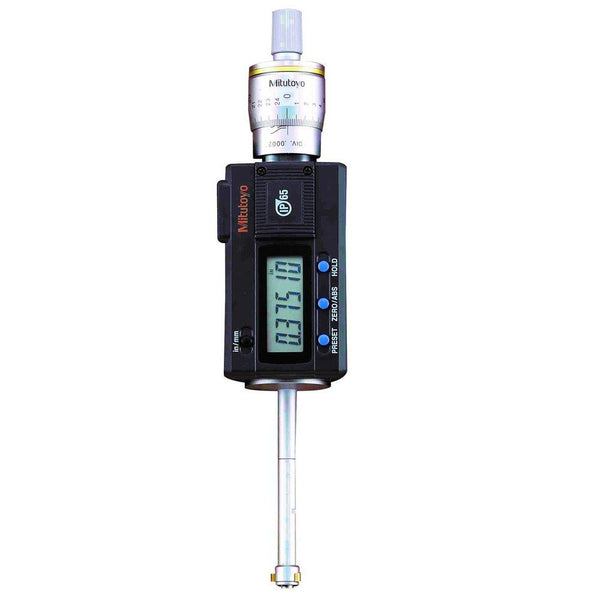 Mitutoyo Digital 3-Point Internal Micrometer 0.425-0.5" IP65 TIN Inch/Metric: 468-263
