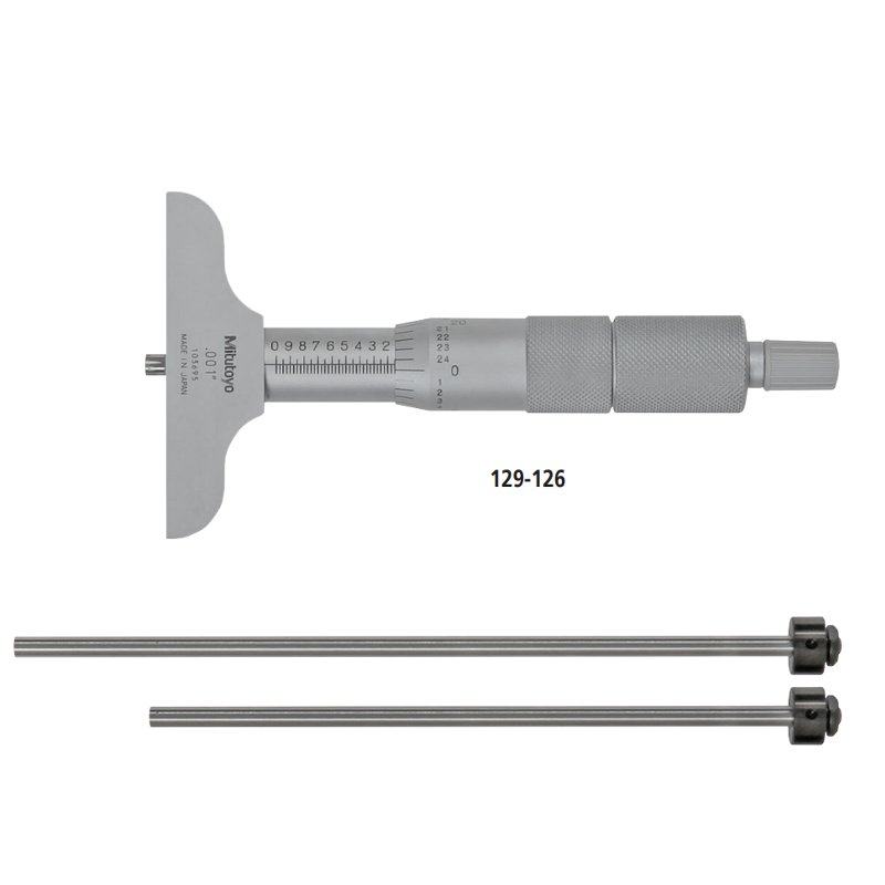 Mitutoyo Depth Micrometer Gauge '+/-0.00015