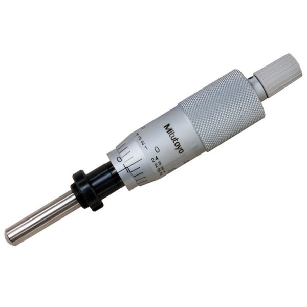 Mitutoyo Micrometer Head 150-812 Medium-sized Standard 0-1" Clamp Nut Spherical Spindle