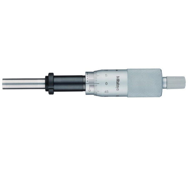 Mitutoyo Micrometer Head Heavy Duty 8 mm Spindle 0-25mm Clamp Nut 0.001mm 151-221