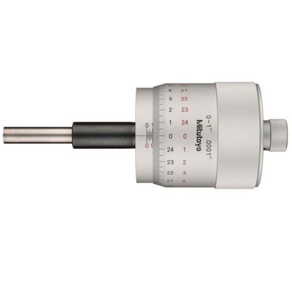Mitutoyo Micrometer Head Large Thimble 49mm 0-1" Clamp Nut 152-372