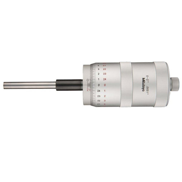 Mitutoyo Micrometer Head Large Thimble 49mm 0-2" Bidirectional 152-388