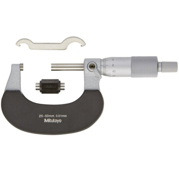 Mitutoyo Series 102 25-50mm Economy Micrometer Grad 0.01mm 102-302