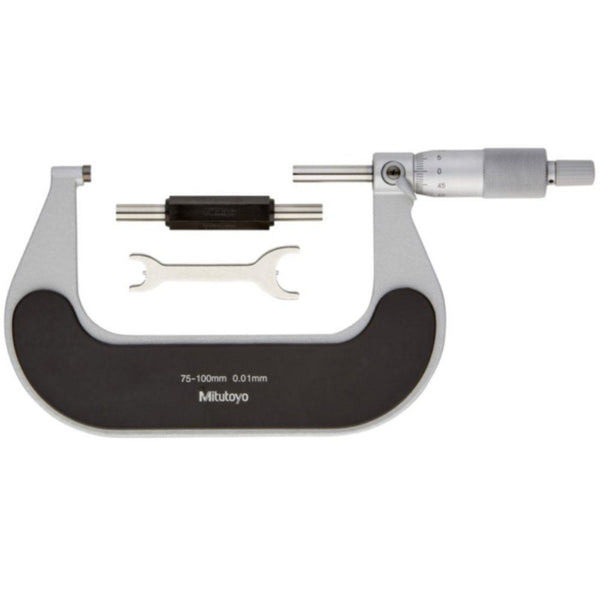 Mitutoyo Series 102 75-100mm Economy Micrometer Grad 0.01mm 102-304
