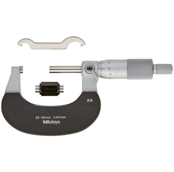 Mitutoyo Series 102 25-50mm Economy Micrometer Grad 0.001mm 102-312