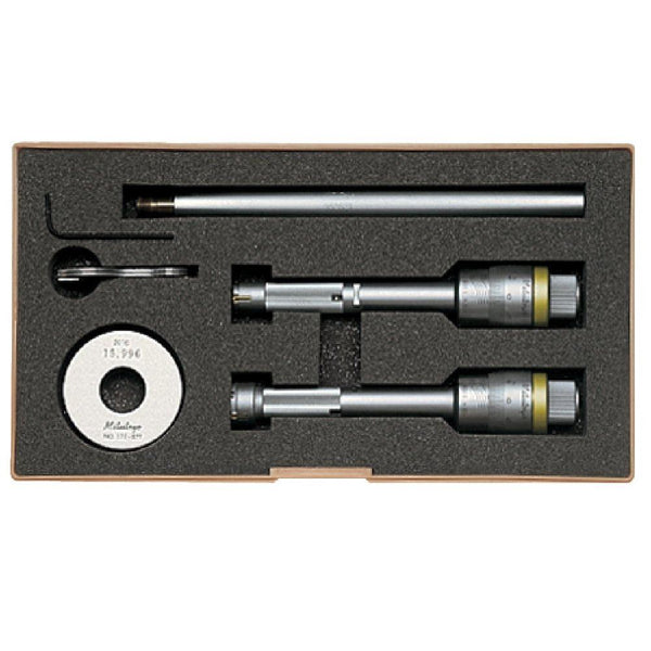 Mitutoyo 3-Point Internal Micrometer Holtest Set 12-20mm (2 pcs.) 368-912
