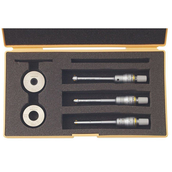 Mitutoyo 3-Point Internal Micrometer Holtest Set 0.275-0.5" (3 pcs.)  368-916