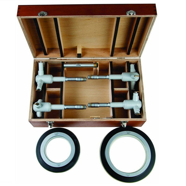 Mitutoyo 3-Point Internal Micrometer Holtest Set 4-8" (8 pcs.) 368-920