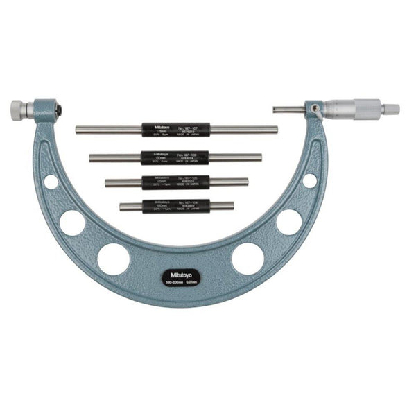 Mitutoyo 104-140A Series 104 Outside Micrometer 100-200mm Interchangeable Anvil