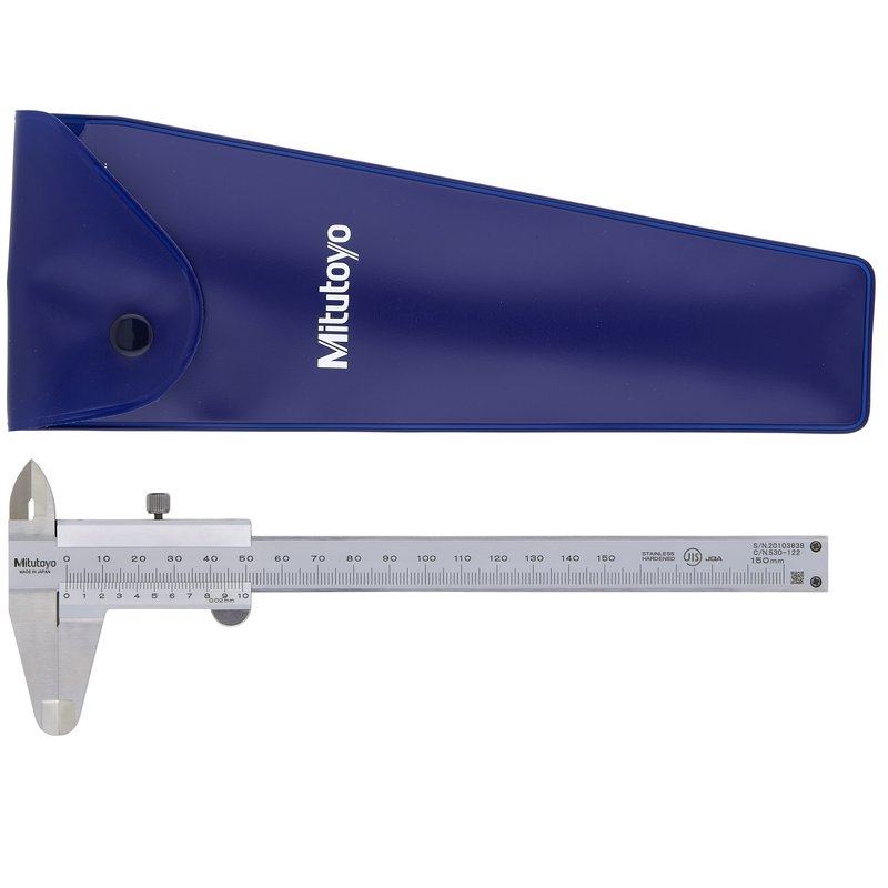 Mitutoyo Vernier Caliper 0-150mm 0.02mm Metric 530-122 – Allendale ...