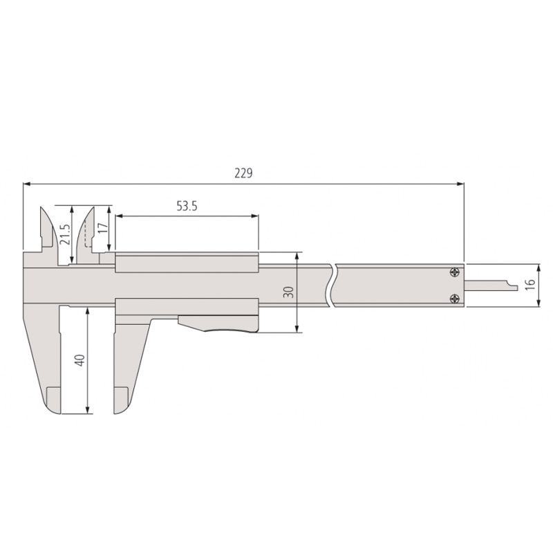 Mitutoyo Vernier Caliper 0.02mm Resolution | 0-150mm Range – Allendale ...
