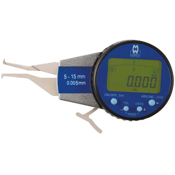 Moore and Wright MW432-01DC Inside Groove Digital Caliper 432 Series 5-15mm (0.2-0.6")