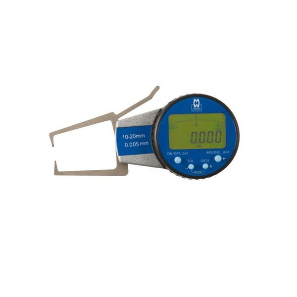 Moore and Wright MW442-02DC Outside Groove Digital Caliper 442 Series 10-20mm (0.4-0.8")
