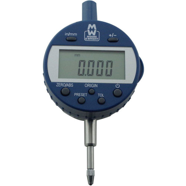 Moore and Wright 12.7mm 0.5" IP54 Digital Absolute Indicator MW430-01DABS