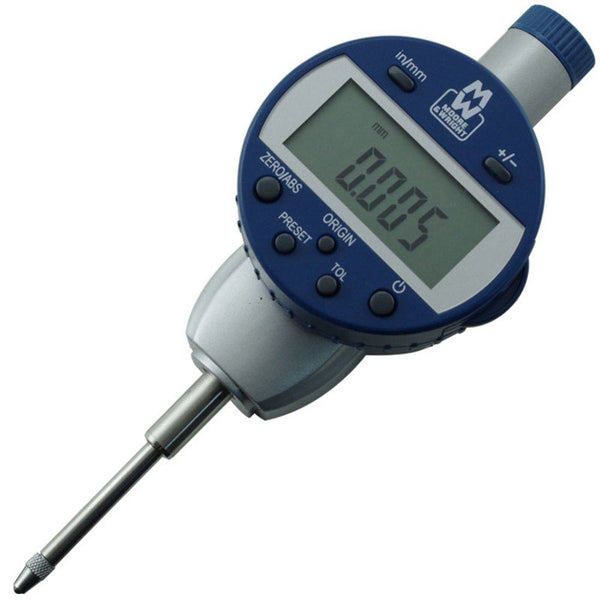 Moore and Wright 25mm 1" IP54 Digital Absolute Indicator MW430-02DABS