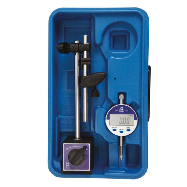 Moore and Wright Magnetic base digital indicator set plunger case MW475-SET2