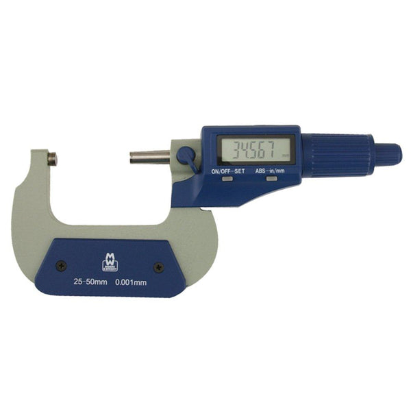 Moore and Wright MEB-MW200-02DBL Digital External 25-50mm (0.98-1.97 inch) 200 Series
