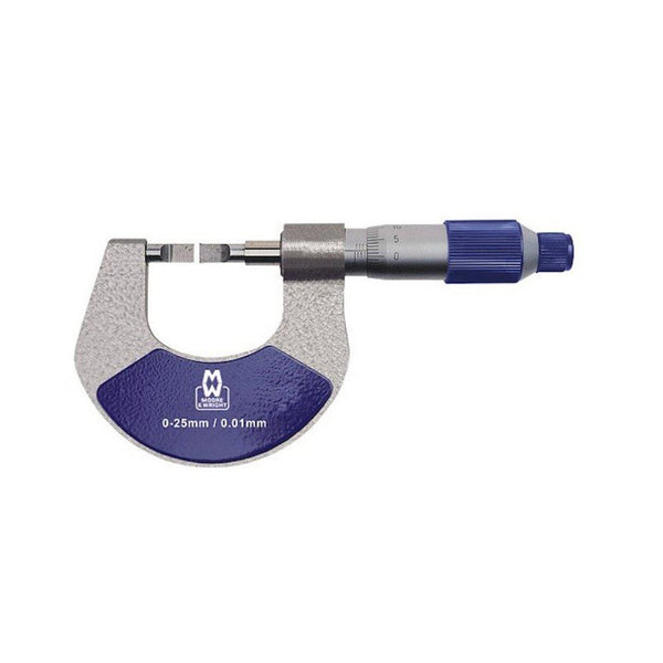 Moore and Wright 0-25mm Blade Outside Micrometer MW275-01