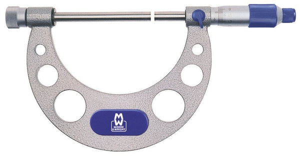 Moore and Wright Adjustable Anvil Micrometer Range 0-150mm - MW217 Series