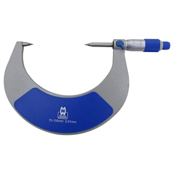 Moore and Wright 75-100mm Point Micrometer 270 Series MW270-08