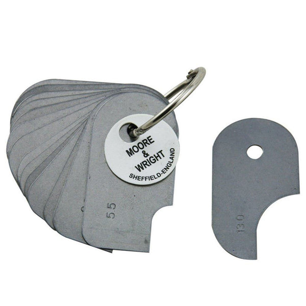 Moore and Wright 5.5-13mm Radius Gauge 204MA