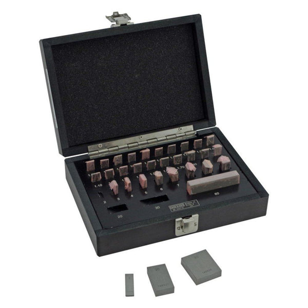 Moore and Wright 32 Piece Steel Slip Gauge Set Grade 2 700 Series MW700-12